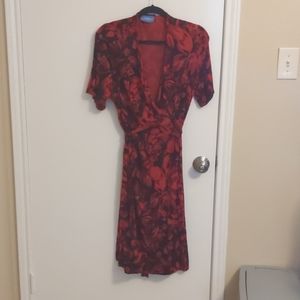Black and red simply vera Wang dress